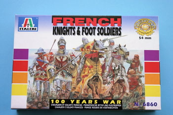 100YR WAR FRENCH KNIGHTS AND FOOT SOLDIERS